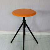Orange screw stool