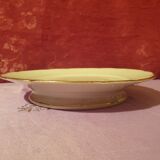 Two white and gold porcelain fruit bowls PLV France