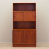 Teak bookcase, Danish design, 1960s, production: Denmark