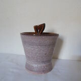 Jar or candy with lid ceramic