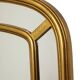 Hollywood Regency Gold Arch Mirror by Deknudt, 80cm