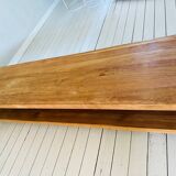 Table basse en  bois et acier