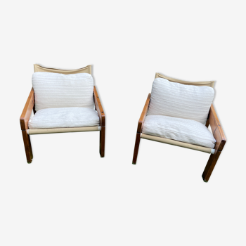 Safari armchairs 70s