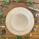 Large antique serving dish in Sarreguemines earthenware.