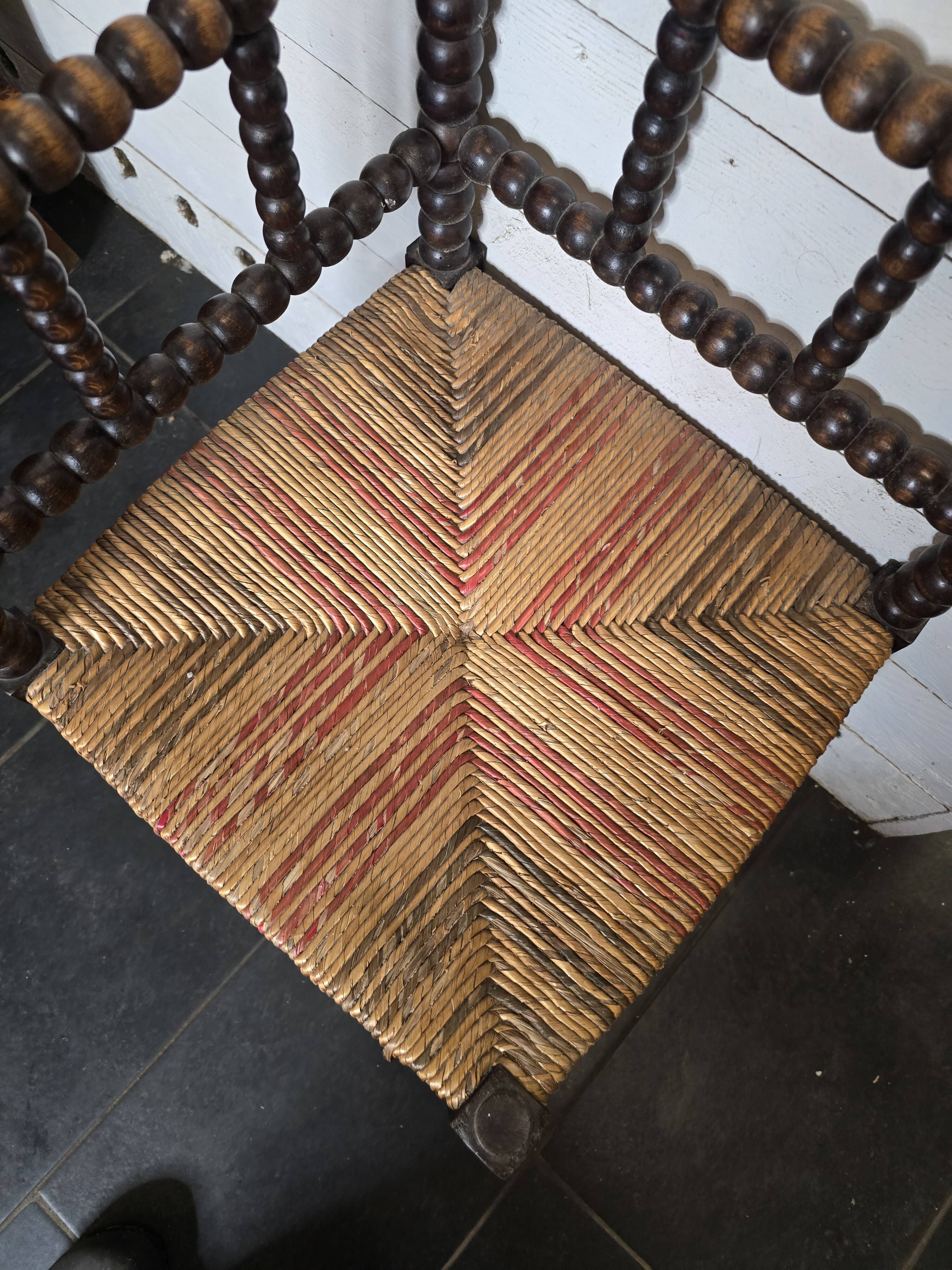 Fireplace corner armchair