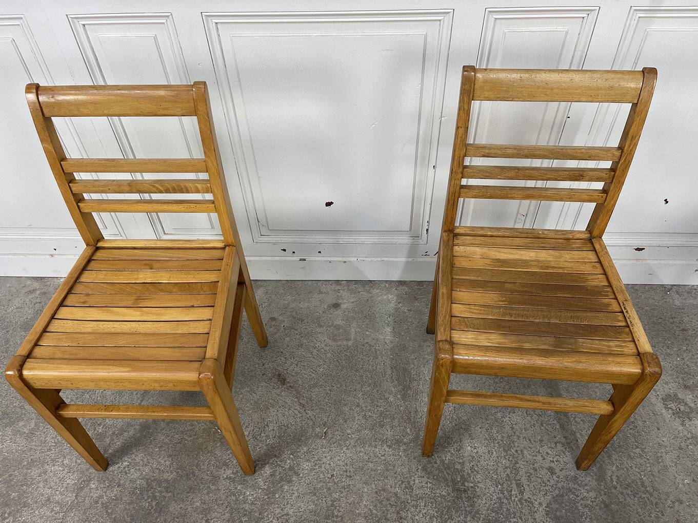 Set of 6 chairs 1950 René Gabriel