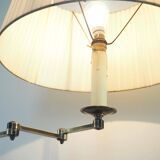 Telescopic bronze floor lamp