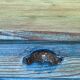 Farmhouse table green patina