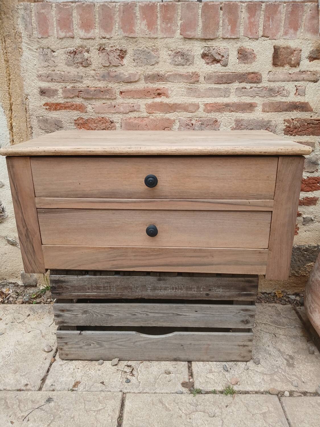 Small old wooden craft piece of furniture
