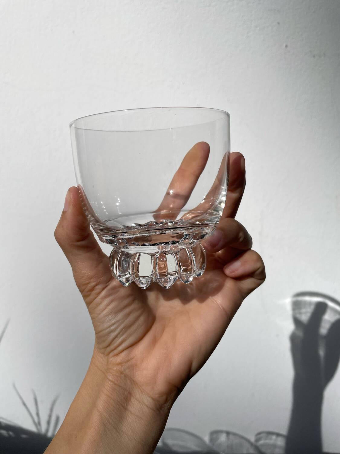 6 crystal glasses