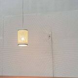 Minimalist perforated metal pendant lamp by Orno, Finland.