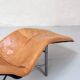 Vintage IKEA Skye Lounger Easy Chair Leather 90s