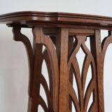 Art Deco wooden plant holder