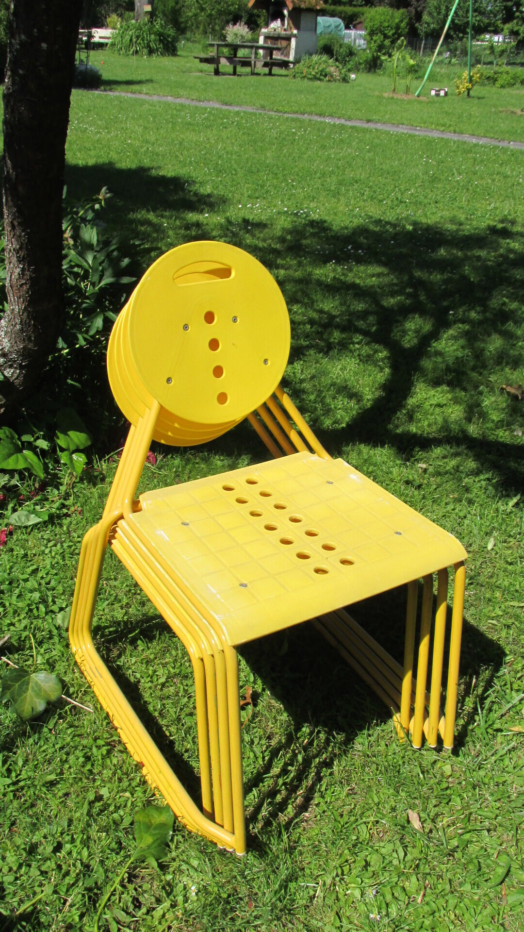 Set of 4 chairs "Charlie" of Carlo Bimbi and Nilo Gioacchini
