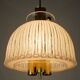 limburg mid century PENDANT LIGHT model P 239 a 4168 glass and brass 1960s