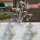 Large Florentine wall sconce