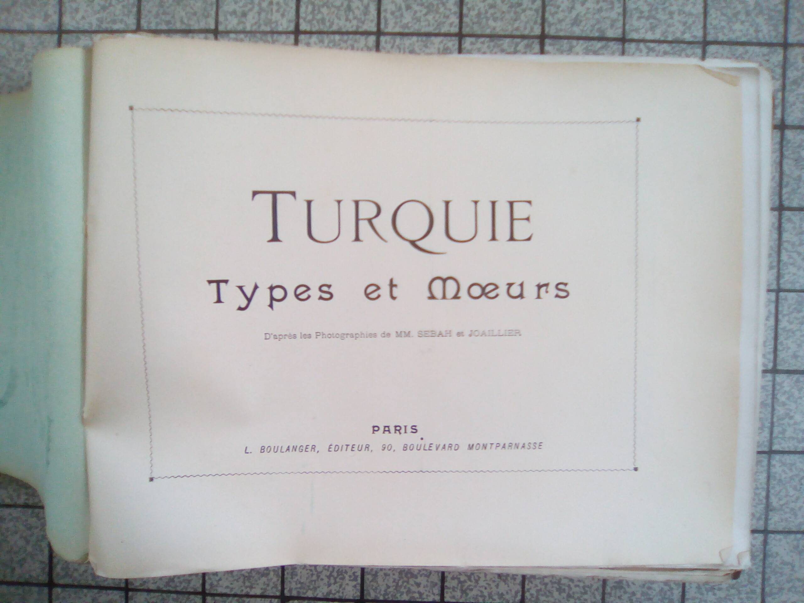Lot "Autour du monde, aquarelles, souvenirs et voyages", L. BOULANGER Editeurs, Paris