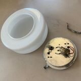 Ceiling lamp opaline D28cm