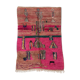 Moroccan Berber carpet Boujaad with colorful patterns 252x168m