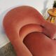 Paire de fauteuils crapaud vintage