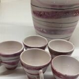 Vintage ceramic service by Piccolo Lampecco in Maredsous