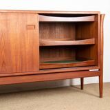 Very Large Danish Sideboard 255 cm in Teak 1960.