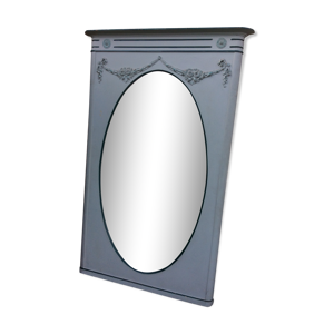 Miroir vintage médaillon