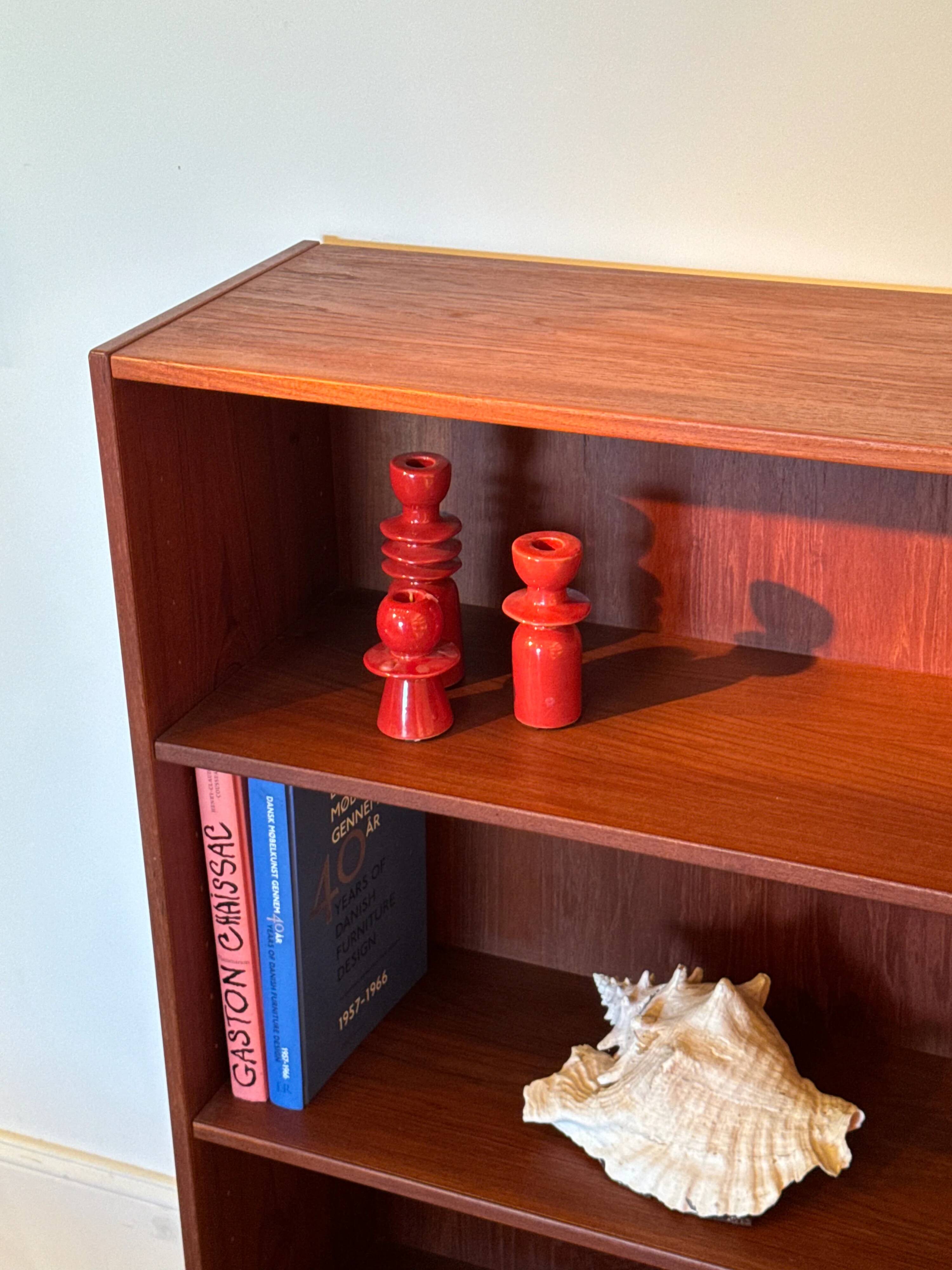 Vintage Scandinavian teak library "Vera"