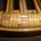 Fauteuil rotin coquille 1960/1970