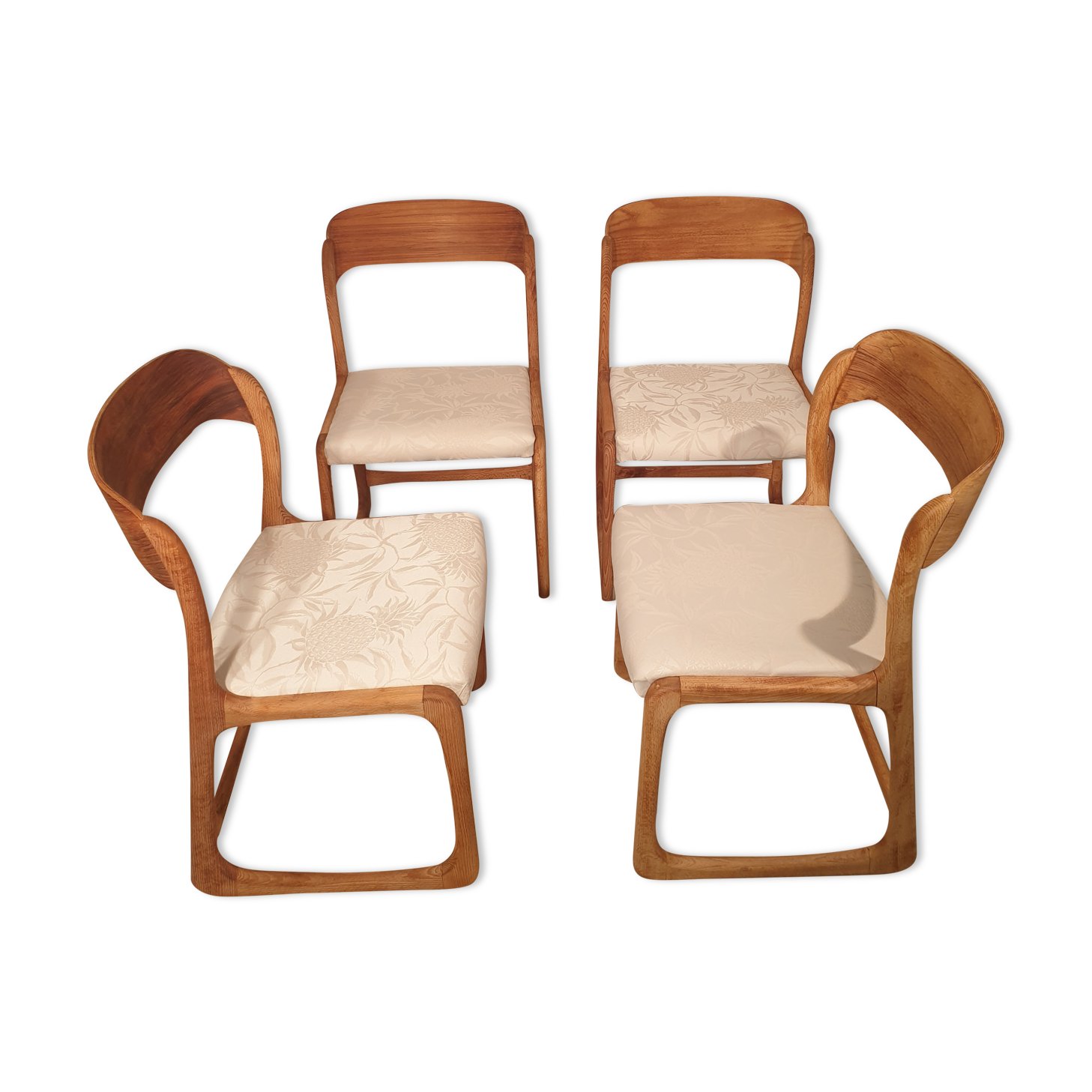 Set of 4 chairs Sled baumann