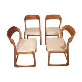 Set of 4 chairs Sled baumann