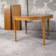 Vintage teak Scandinavian table from the 1960s.