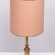 Hollywood Regency Gilded Brass Table lamp 1970s France