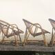 Vintage 1960s bamboo rattan chairs