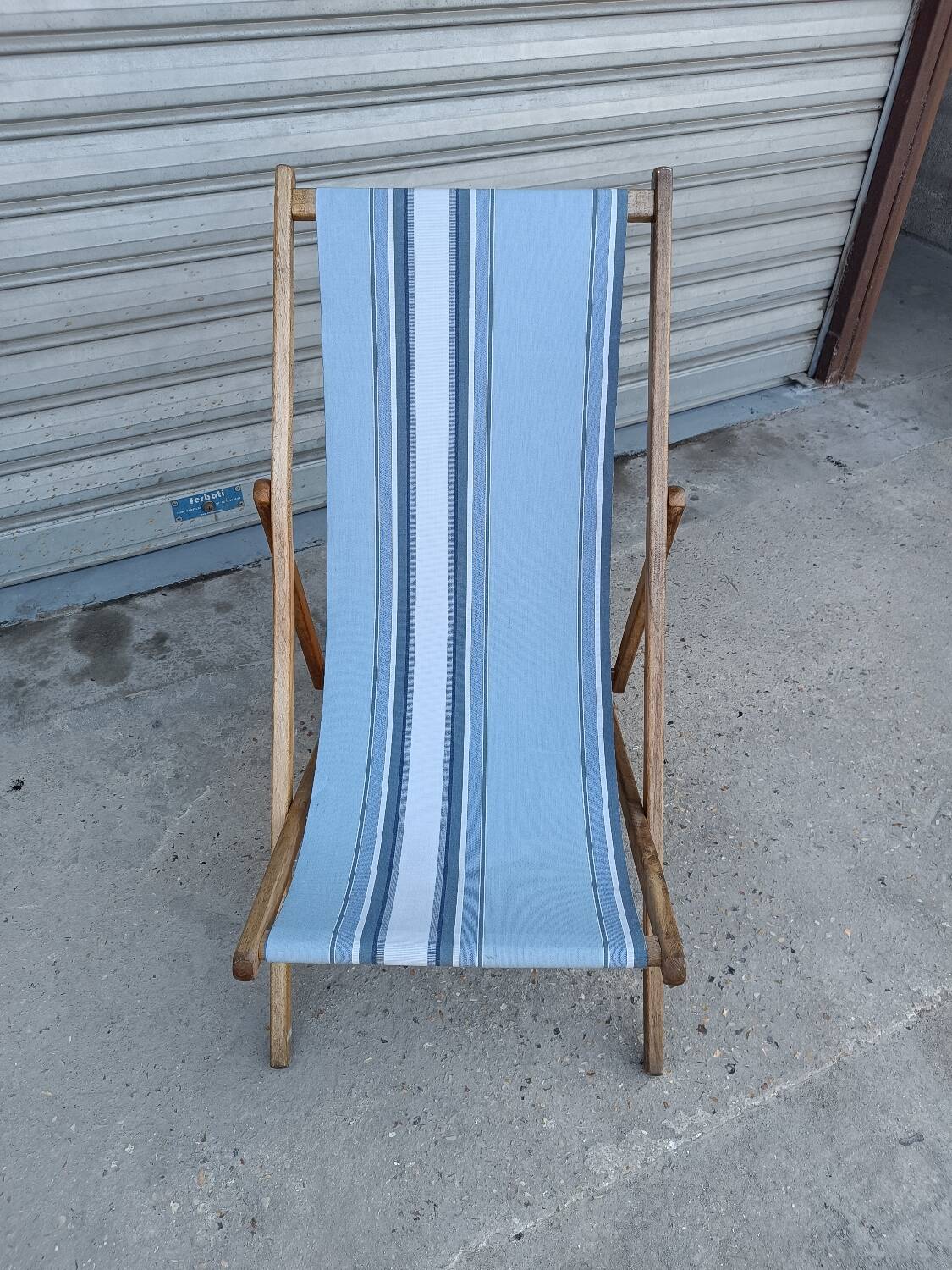 Vintage deckchair 1970