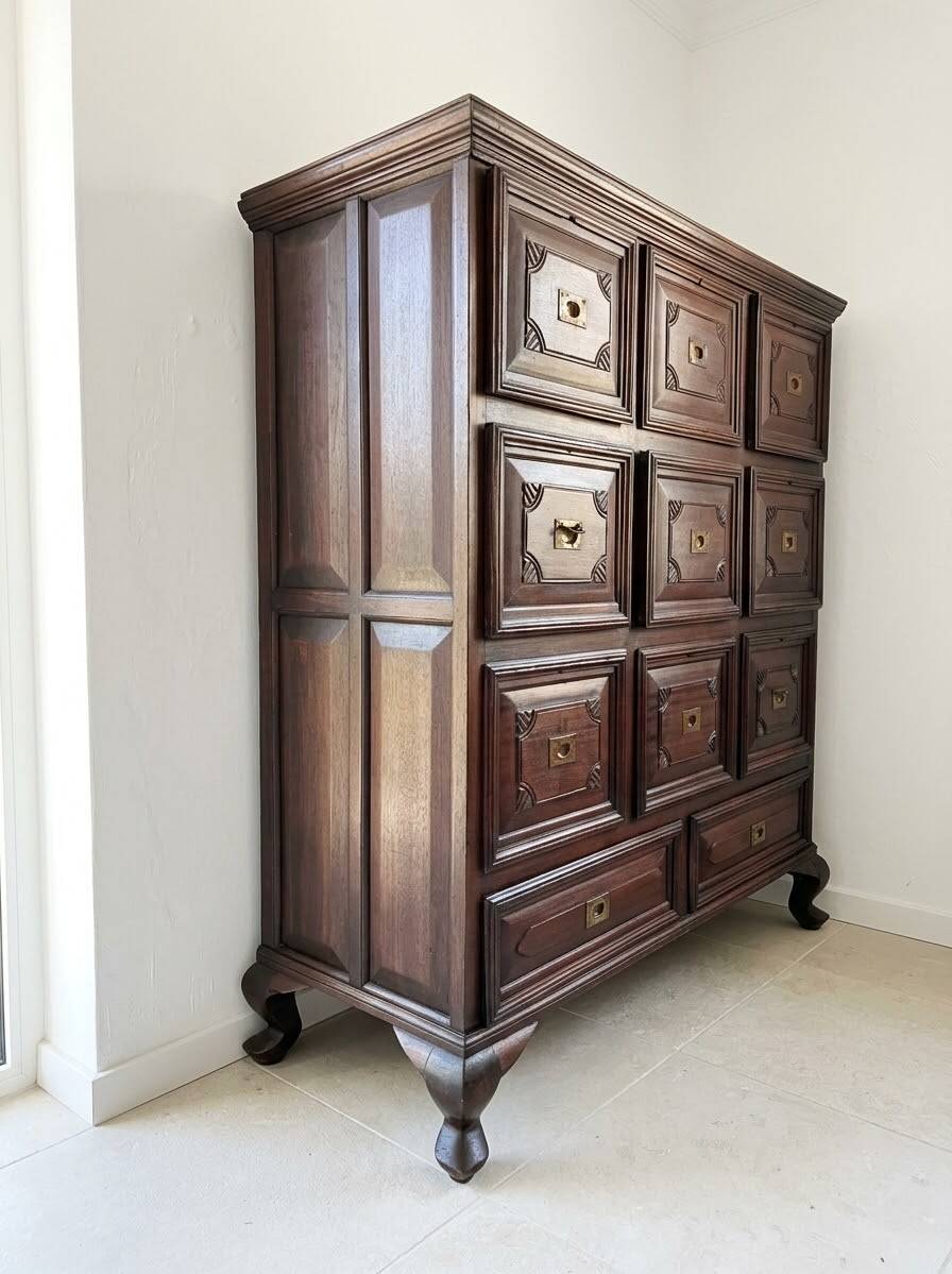 Authentic wooden storage furniture