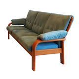 Poul Jeppesen 3-seater sofa, 1970s Denmark