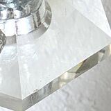 Art Deco crystal table lamp attributed to Adnet for Baccarat - 1940