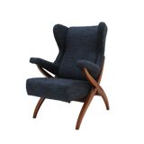 Mid Century Modern Fiorenza Italian Armchairs Designed By Franco Albini, 1950