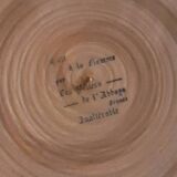12 flat plates in sandstone from Salins les Bains, 1960s