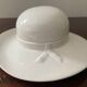 Vintage enameled porcelain hat pocket emptier