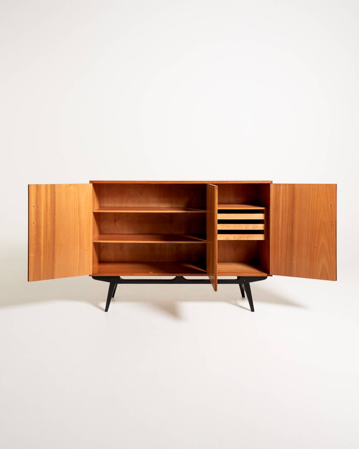 Swedish “Casino” teak highboard, 1950s