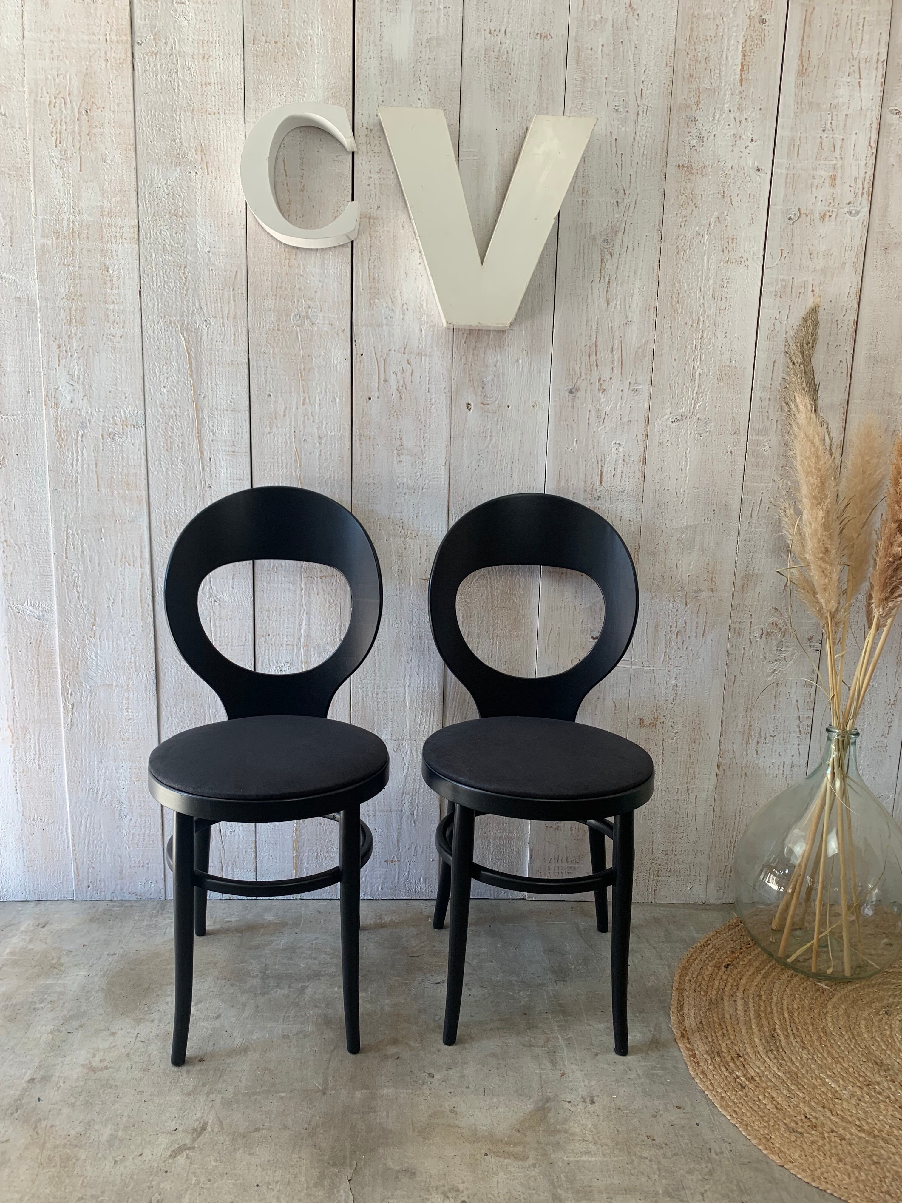 Pair of Baumann chairs