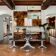 Vintage 1970s gastone rinaldi table and 4 chairs