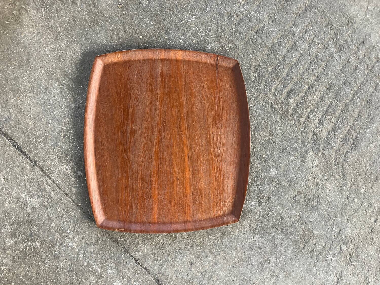 Teak veneer tray by ARY, Sweden 1960