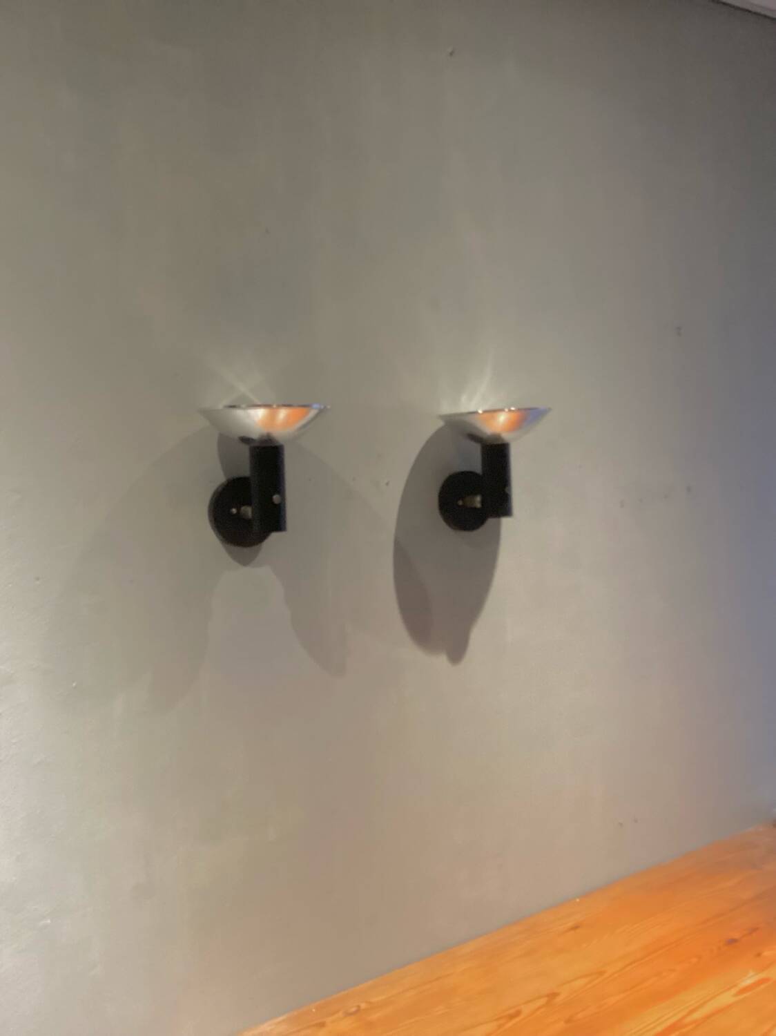 2 fantastisic design vintage wall lamps Spotlight