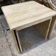 Tables gigognes en travertin italiennes 1970