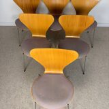 6 chairs Series 7 – Arne Jacobsen for Fritz Hansen