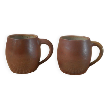 Mugs céramique grès vintage fabrication artisanale décoration campagne scandinave tasses à thé