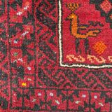 Vintage carpet belutch turkmen 106x188 cm